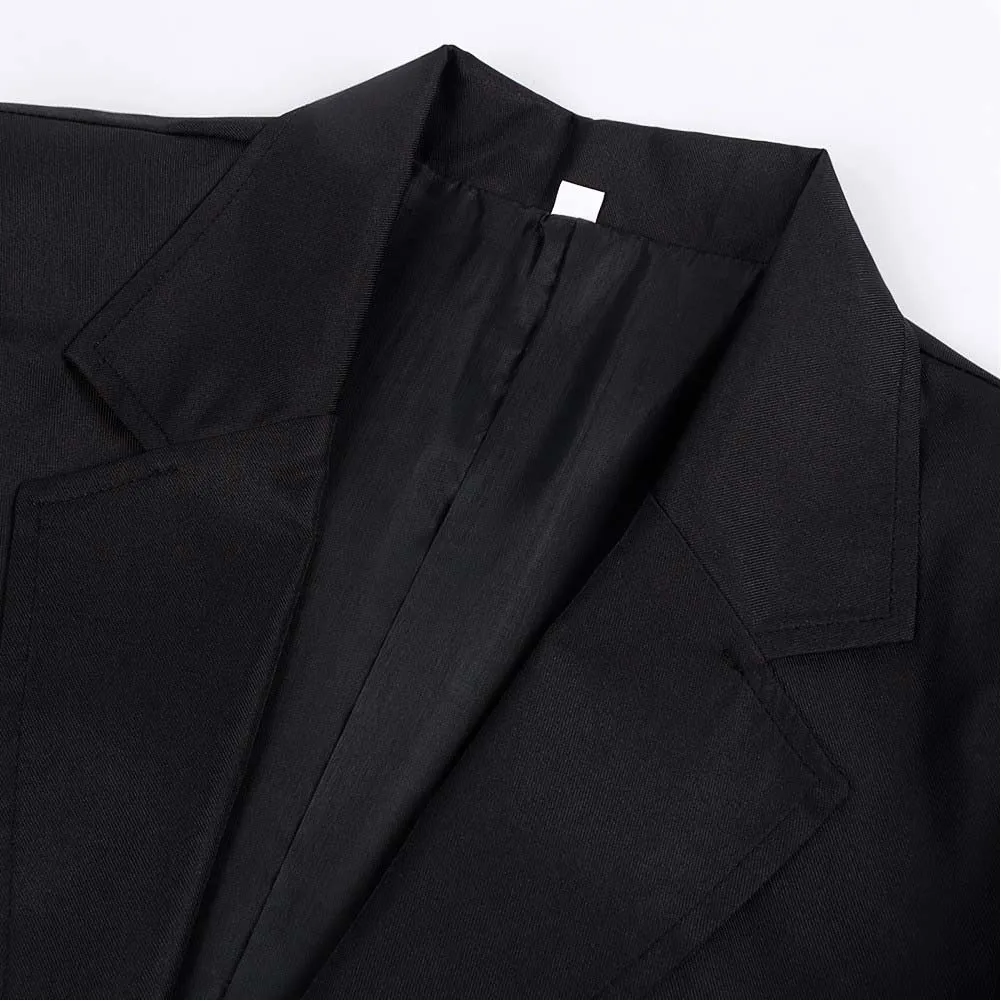 2.5 Dimensional Seduction Mikari Tachibana Women Black Uniform Cosplay Costume