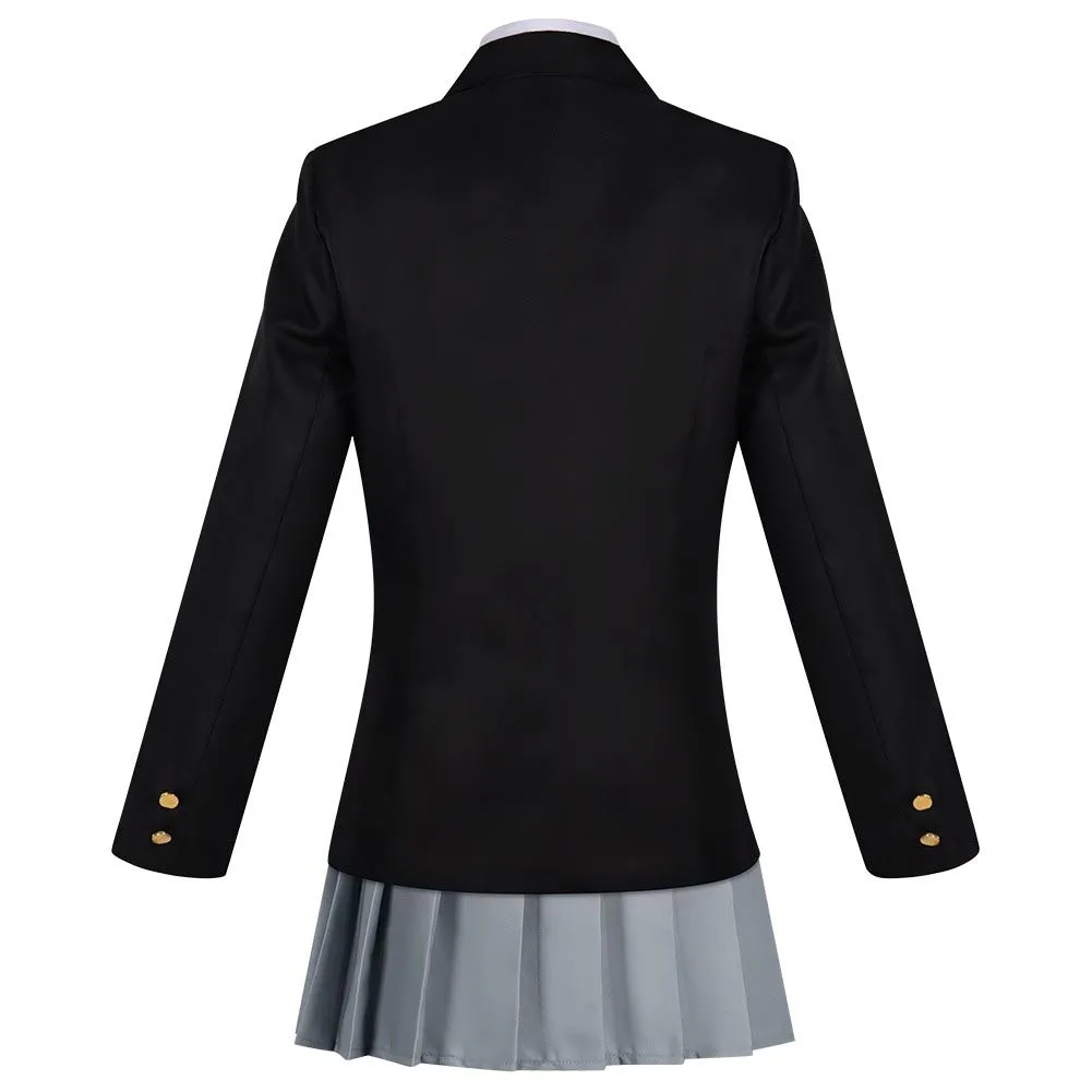 2.5 Dimensional Seduction Mikari Tachibana Women Black Uniform Cosplay Costume