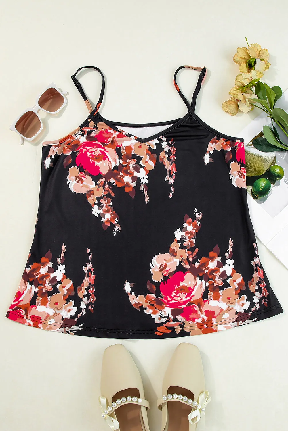 Adjustable Spaghetti Strap Tank Top