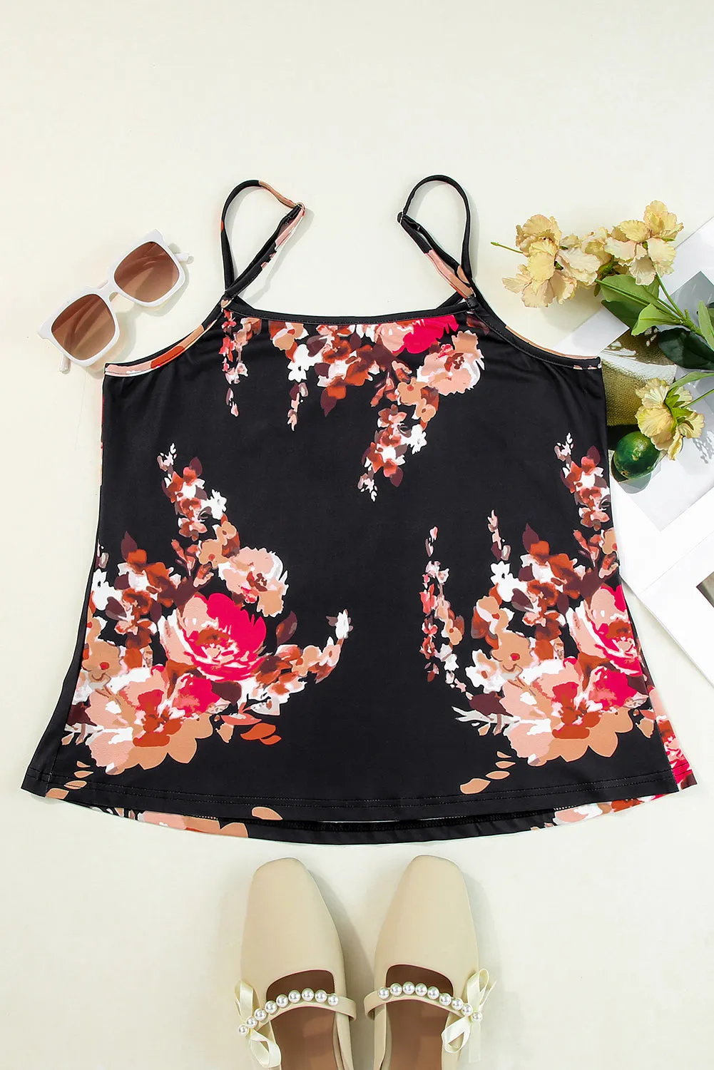 Adjustable Spaghetti Strap Tank Top