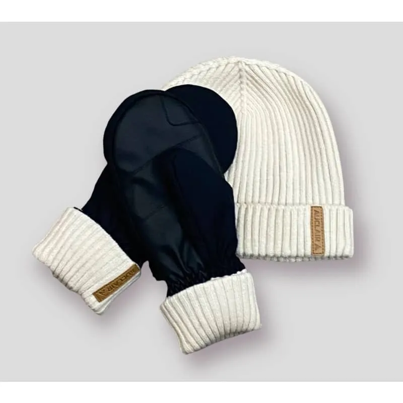 Auclair Women's Twinz  2PC Hat and Mitt Set
