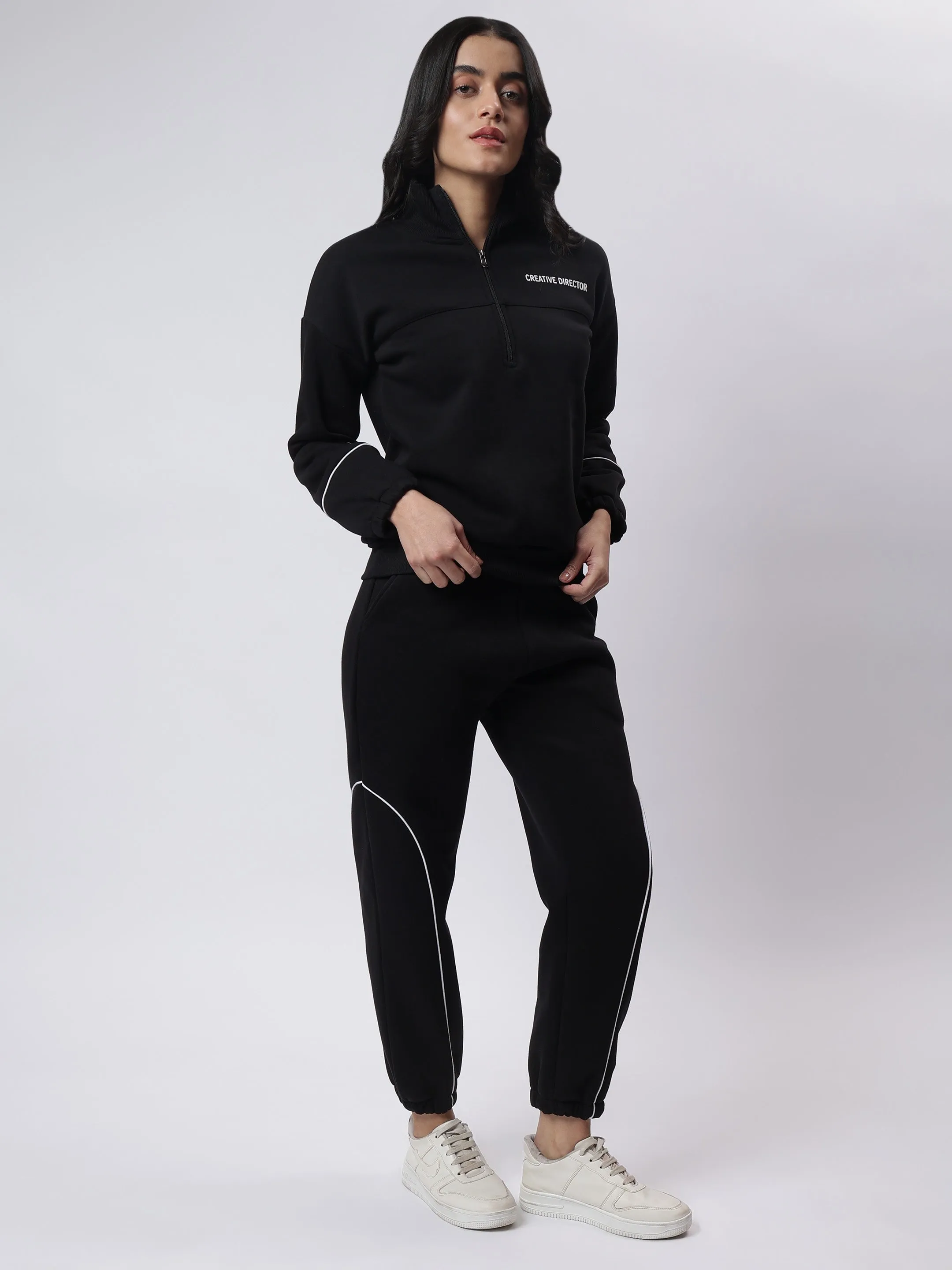 Bold in Black: Winter's Perfect Co-ord