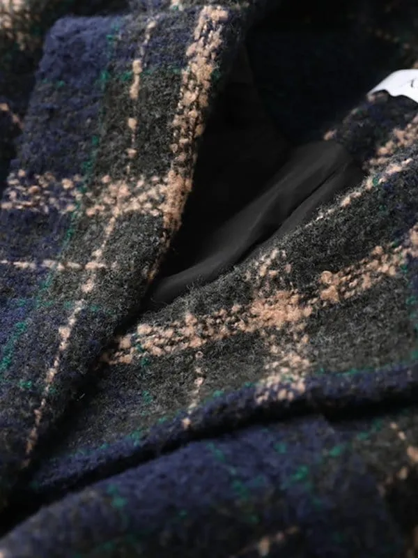Casual Plaid Blazer for Women