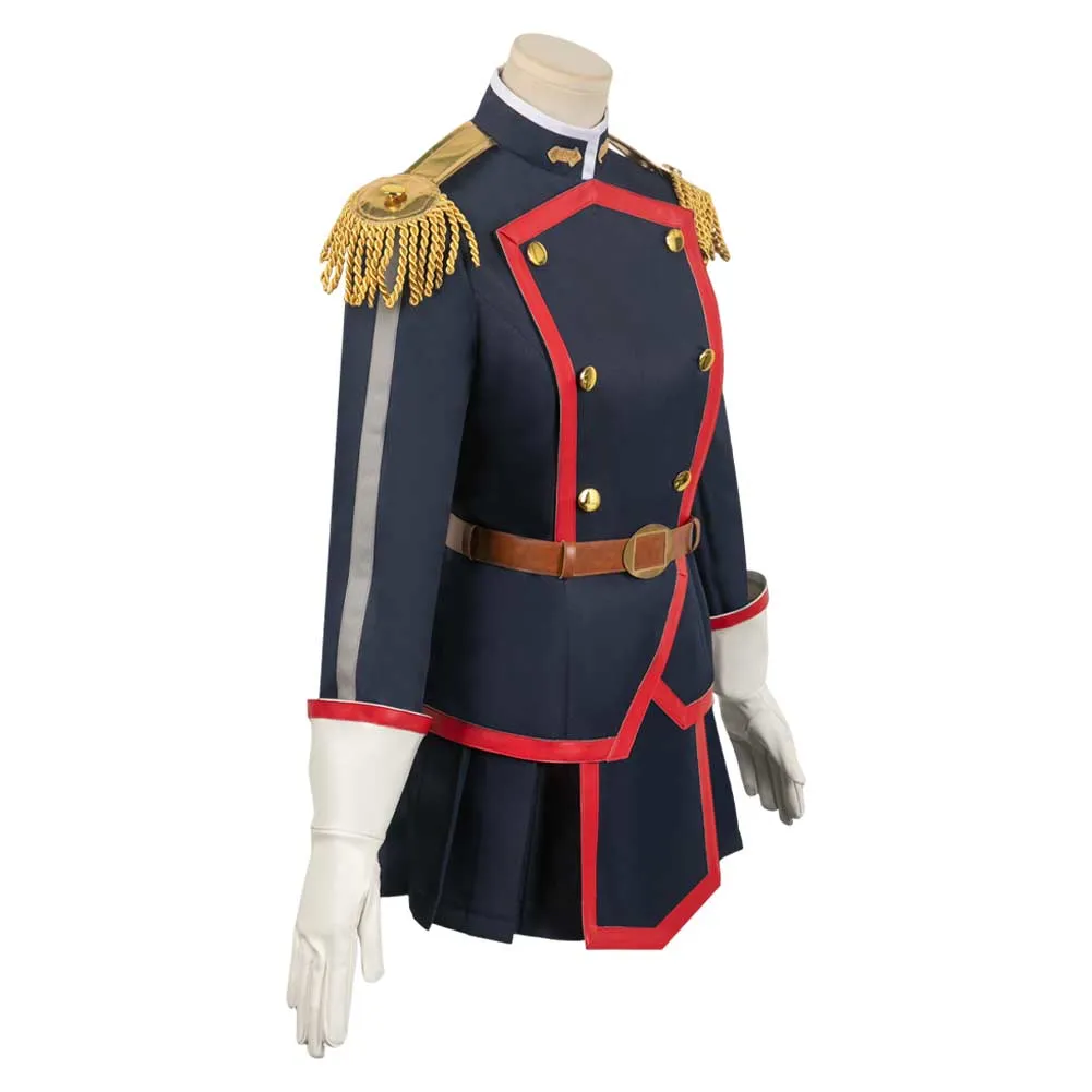 Chained Soldier Kyoka Uzen Women Blue Dress Outfit Party Carnival Halloween Cosplay Costume