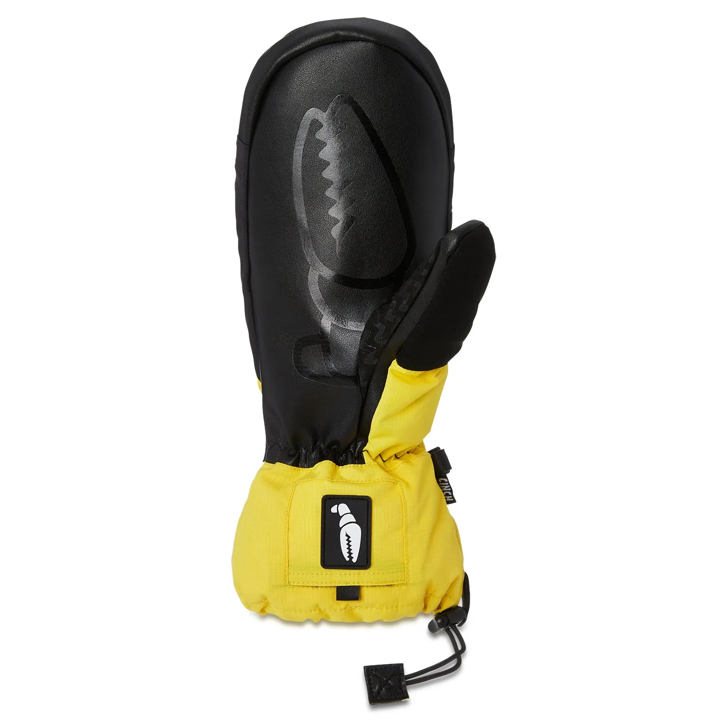 Crab Grab Cinch Mitt Snowboard Mittens - Mellow Yellow