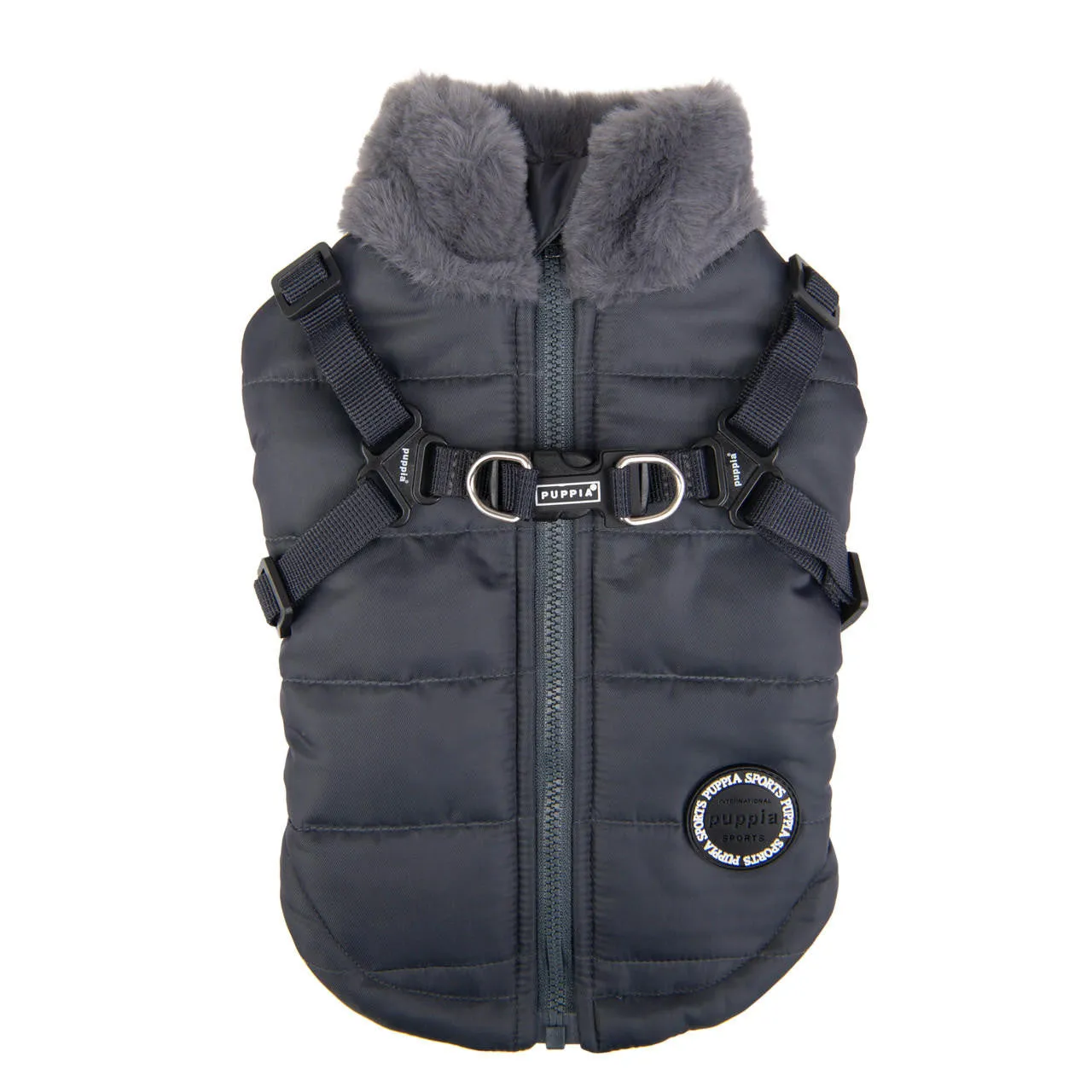 donavan harness coat - grey