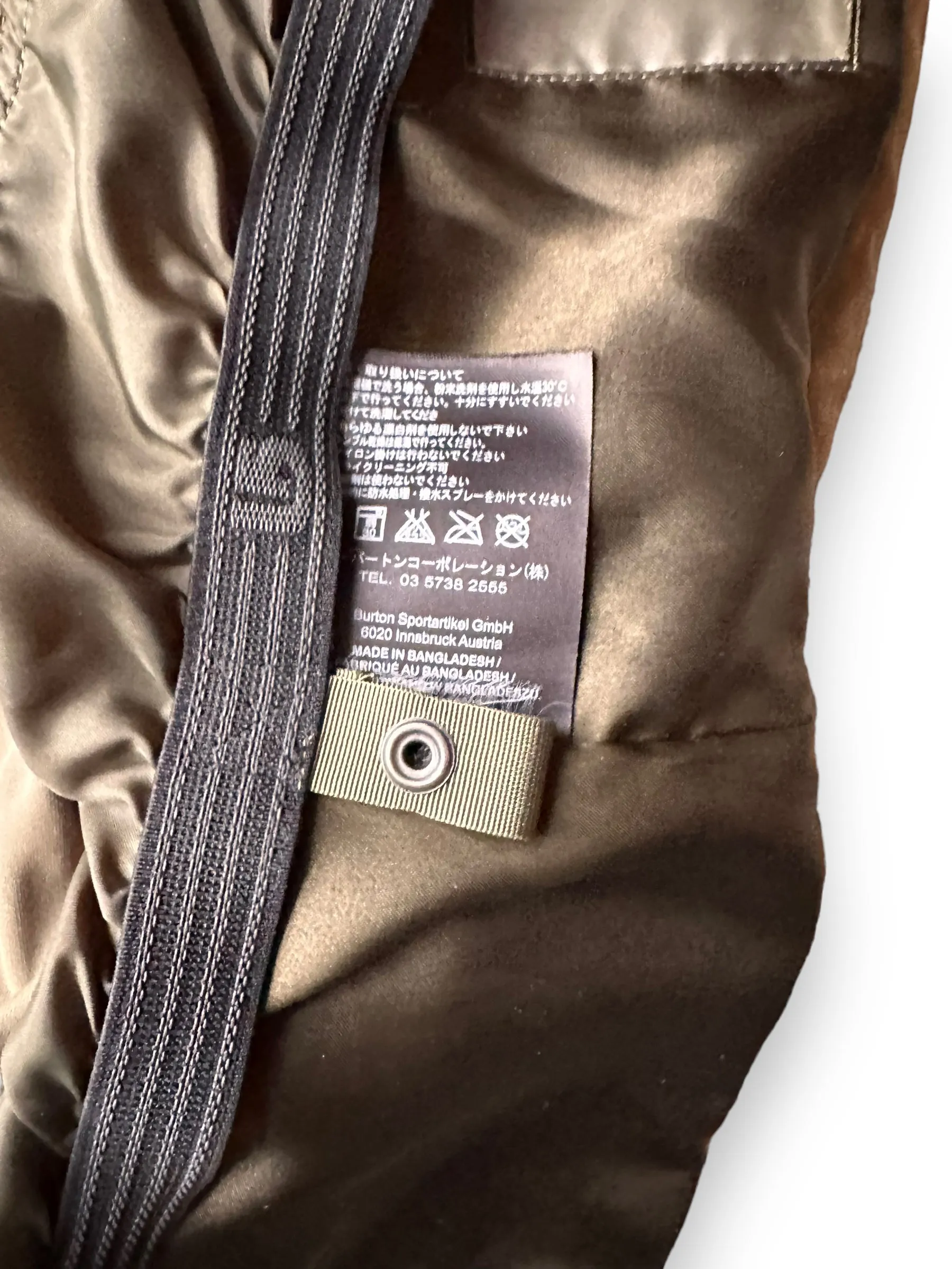 Filson X Burton Sentry Snowboarding Jacket SZ L |  Barn Owl Vintage Goods | Filson Workwear Seattle