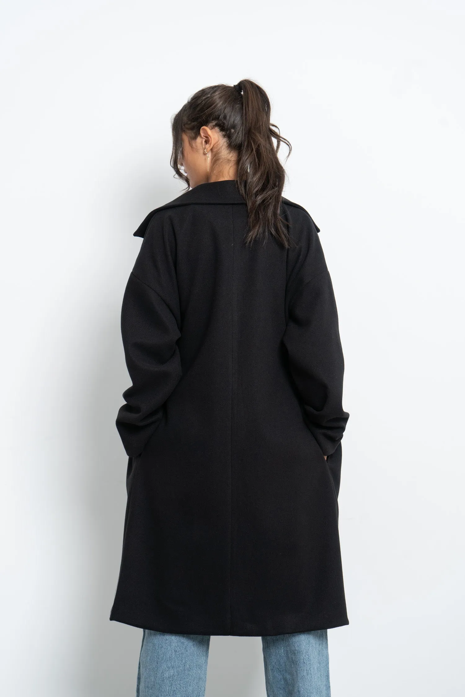 Fluffy Wool Coat - Mitcha Label