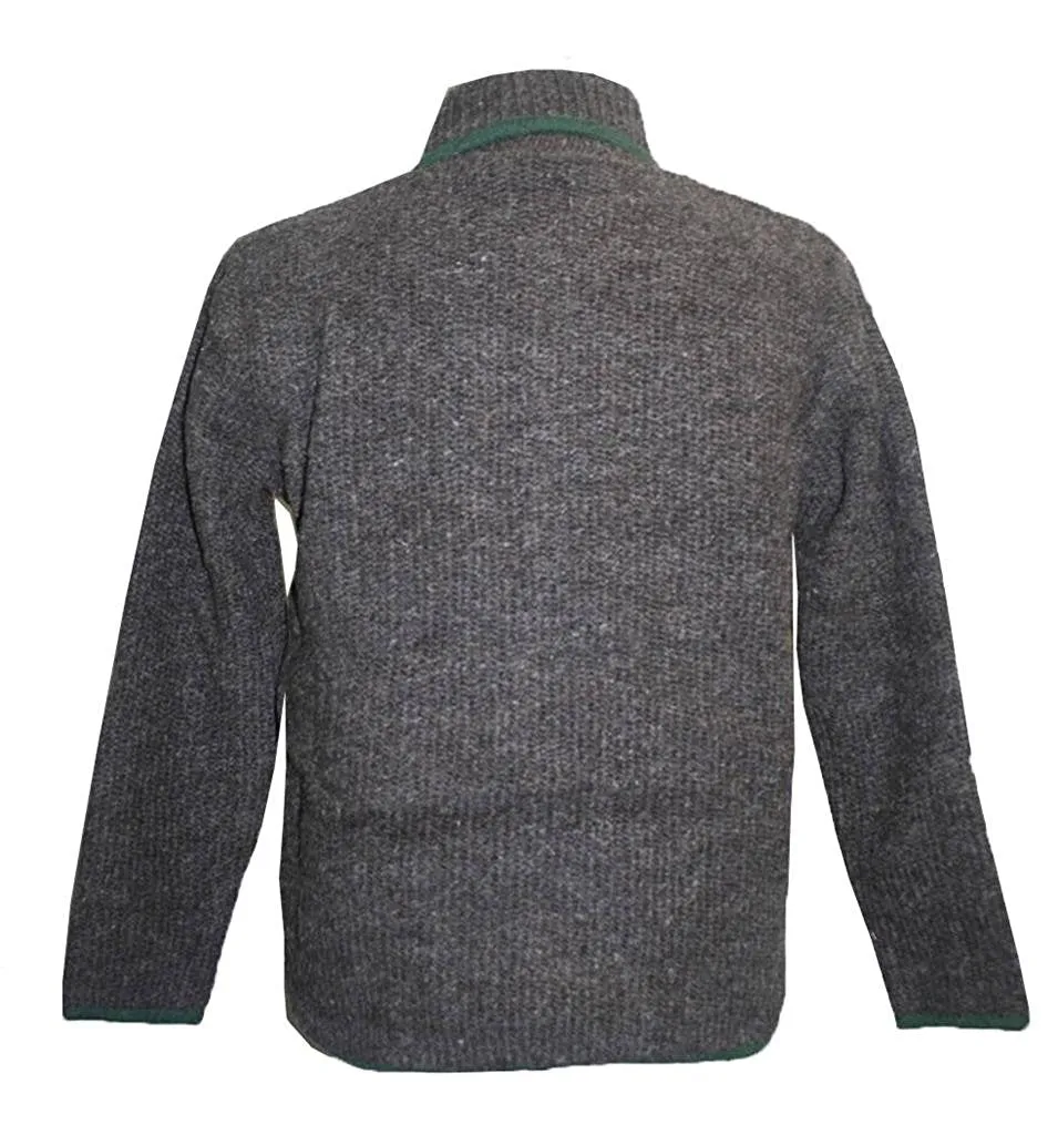 JOSEF Sherpa Lambs Wool Fleece Cardigan Sweater Coat Jacket ~ Petite Size