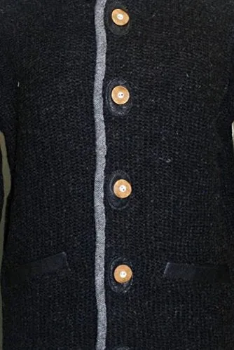 JOSEF Sherpa Lambs Wool Fleece Cardigan Sweater Coat Jacket ~ Petite Size