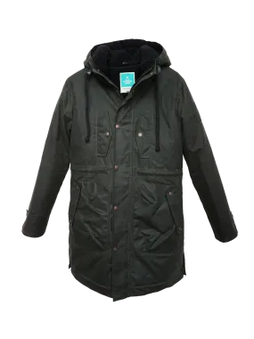 K1003 ZEPHYR Mens padded Wax-Parka