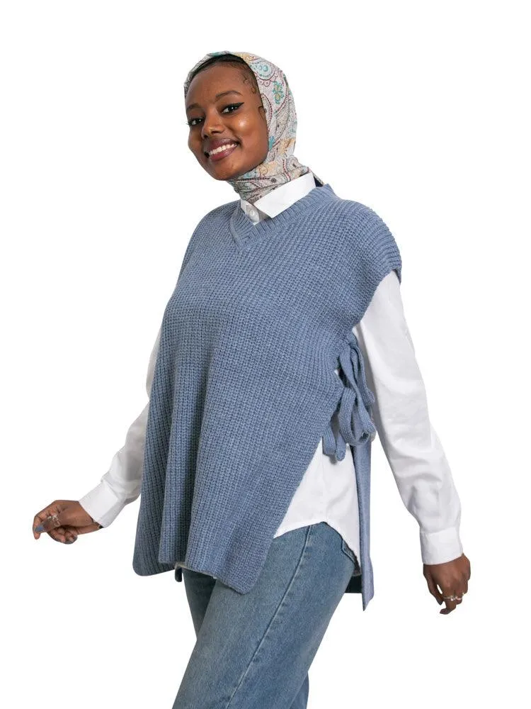 Light Jeans Cut Pelt Pullover
