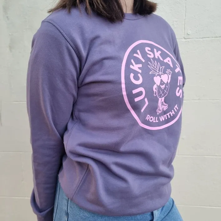 Lucky Pineapple Mauve Sweater