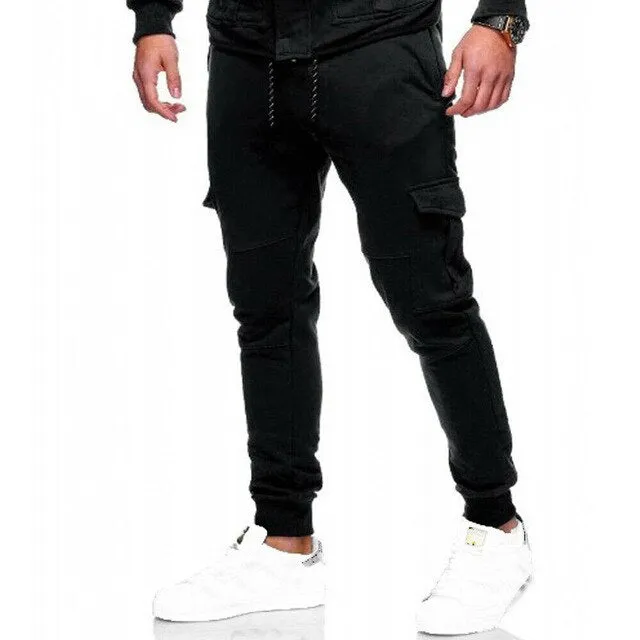 M-XXL Men's Tracksuit 2 piece set sweatsuit Jogging Hoodie Hooded Coat Jacket  Trousers Sweatpants Joggers Sports Sweat Suit Set