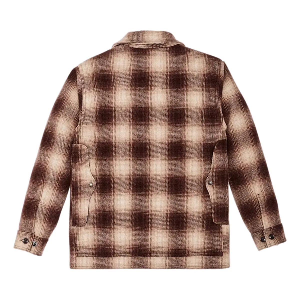 Mackinaw Wool Cruiser Jacket Brown Tan Ombre