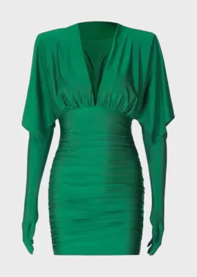 Samantha Batwing Sleeve Bodycon Dress
