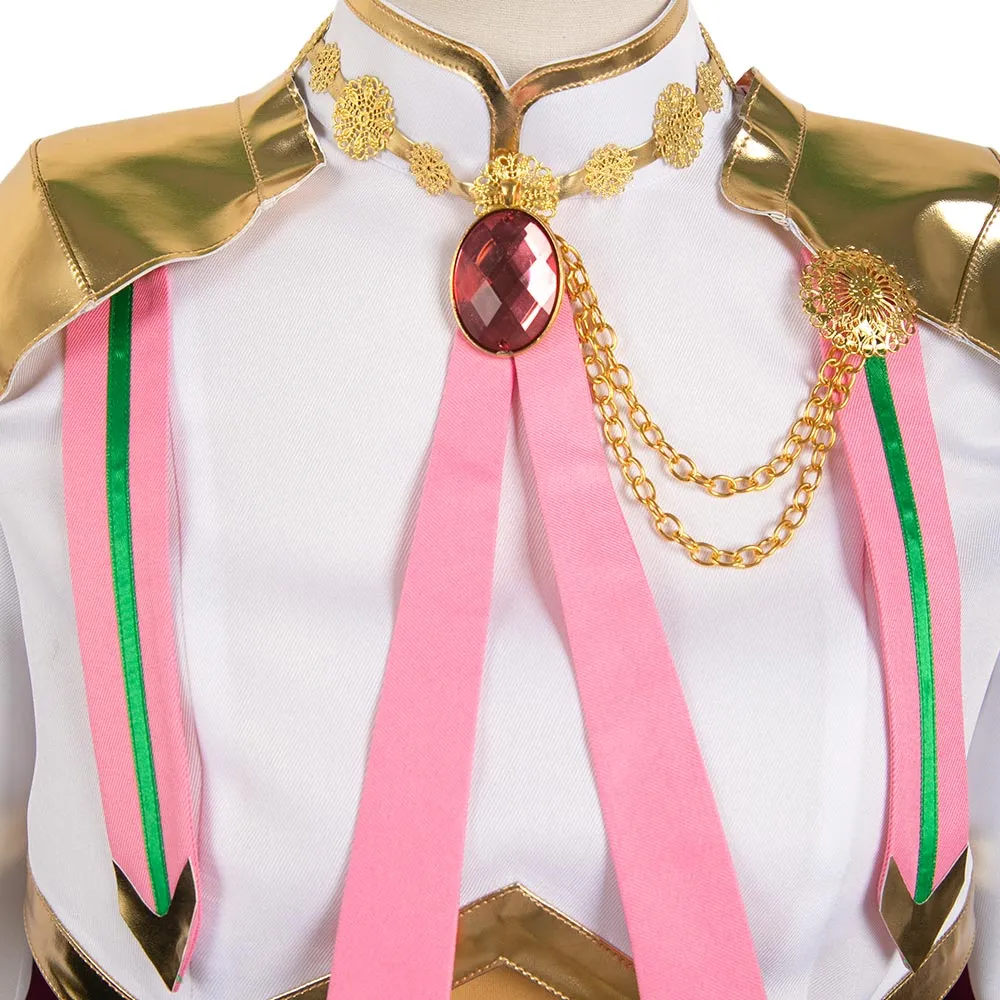 Uma Musume T M Opera O Women Pink Dress Party Carnival Halloween Cosplay Costume