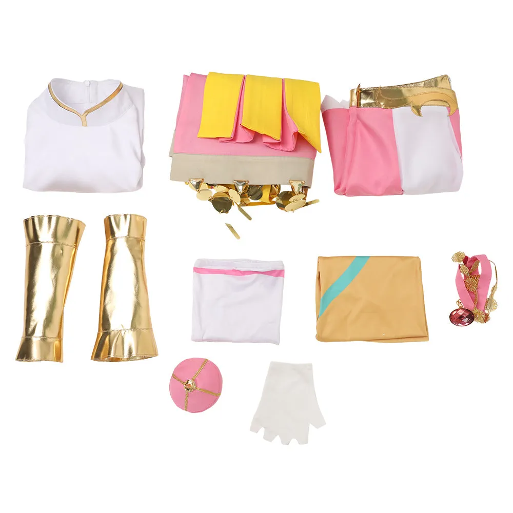 Uma Musume T M Opera O Women Pink Dress Party Carnival Halloween Cosplay Costume