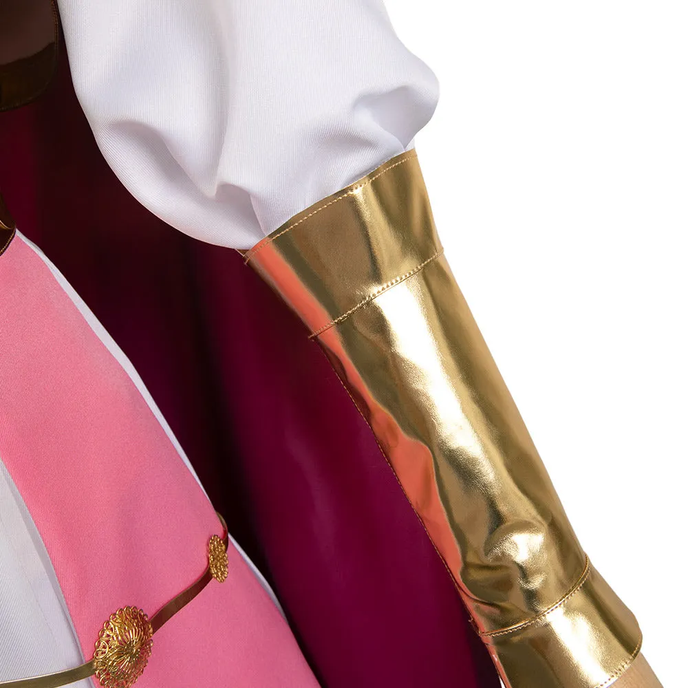 Uma Musume T M Opera O Women Pink Dress Party Carnival Halloween Cosplay Costume
