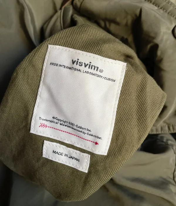 visvim/VALDEZ KHAMPA COAT (OLIVE)