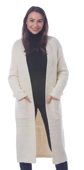 Waffle Knit Long Cardigan (2 Colors) Waffle Knit Long Cardigan (2 Colors)