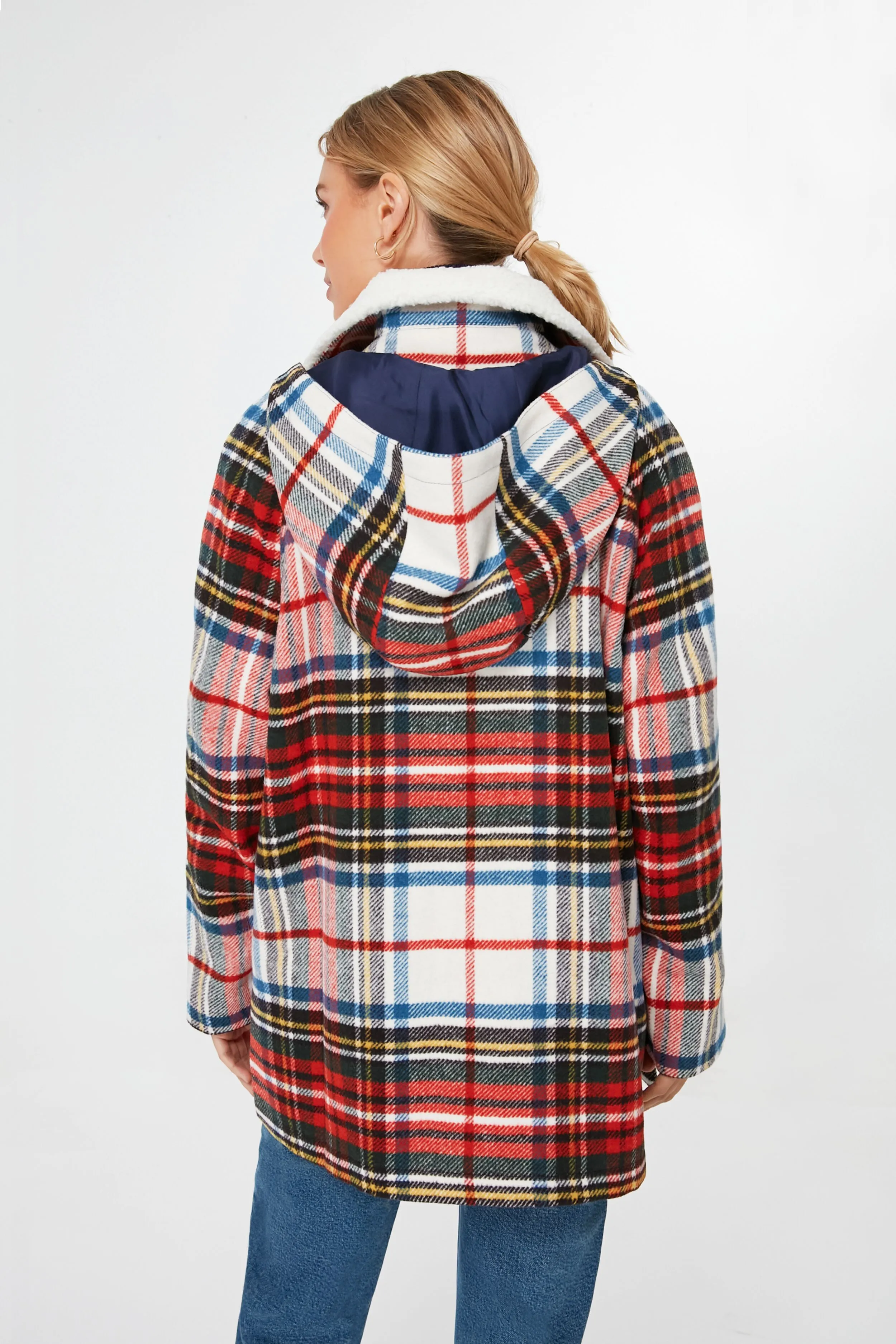 Woodsy Plaid Cabinmate Toggle Jacket