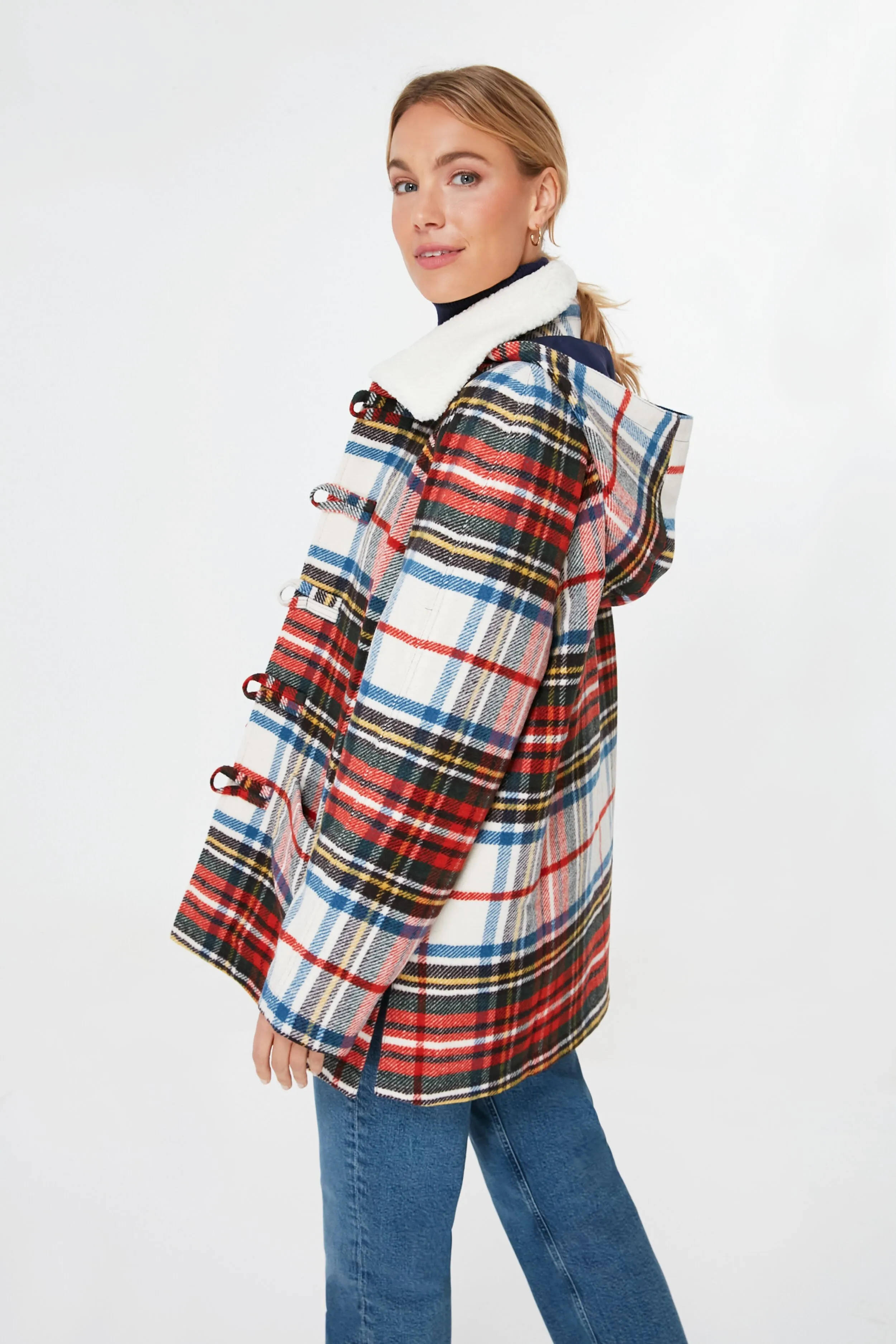 Woodsy Plaid Cabinmate Toggle Jacket
